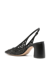 E 'Clat With Heel Black