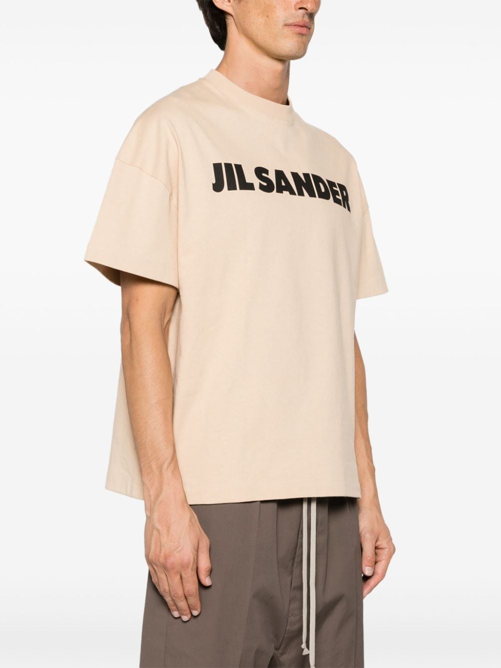 Jil Sander T Shirts And Polos Beige