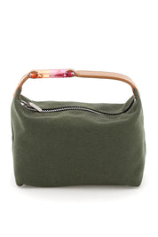 Eera Cotton Canvas Moonbag   Green