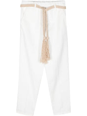 Alysi Trousers White