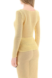 Paloma Wool Replace With Double Quotetaxi Mesh Perforated   Yellow