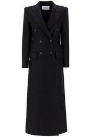 Harris Wharf London double-breasted pressed wool coat