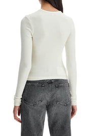 Agolde fitted long-sleeved top by