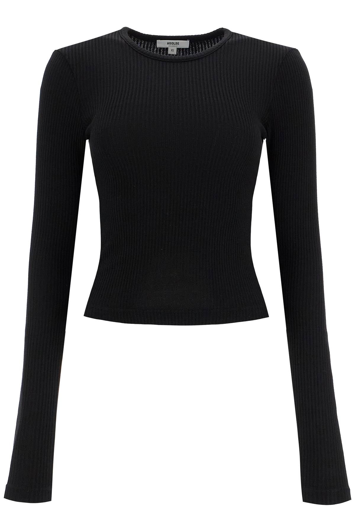 Agolde fitted long-sleeved top by