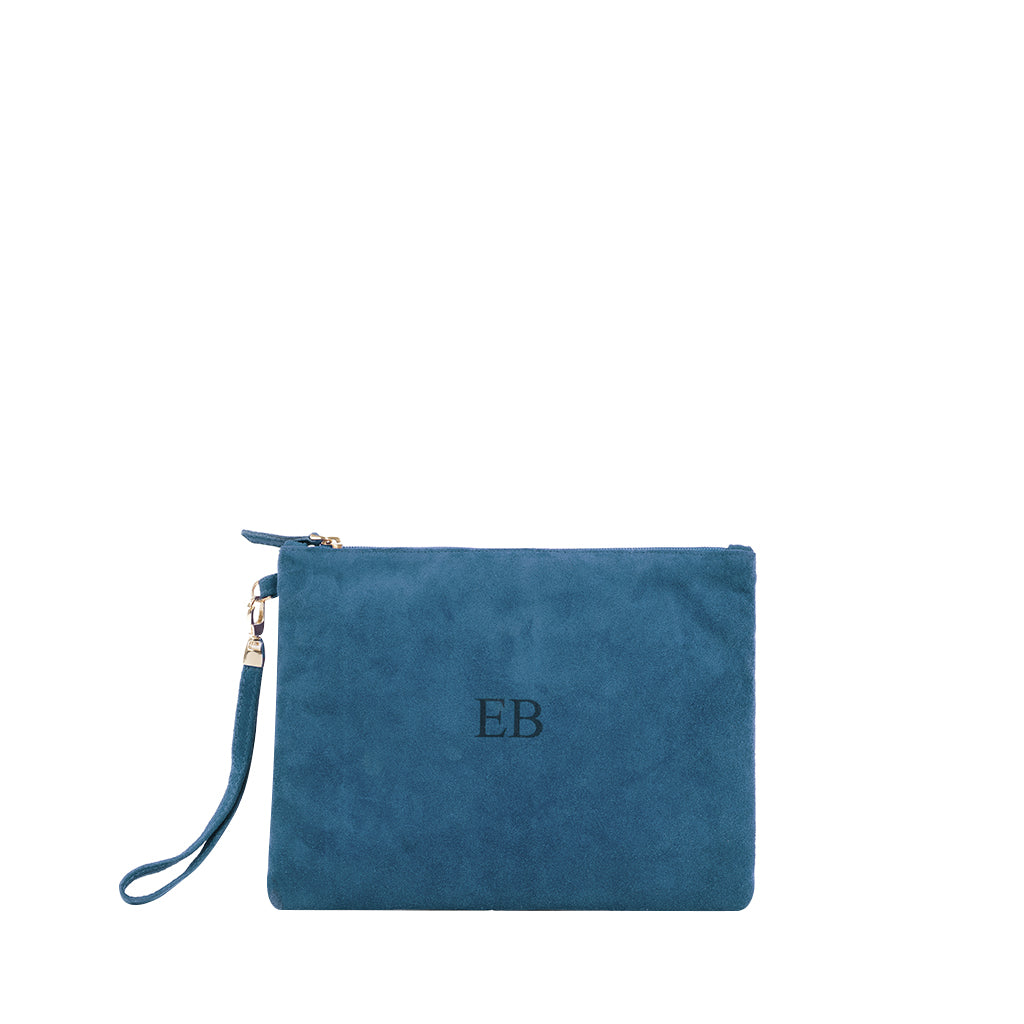 Emmy Boo Suede Luxe Clutch 32