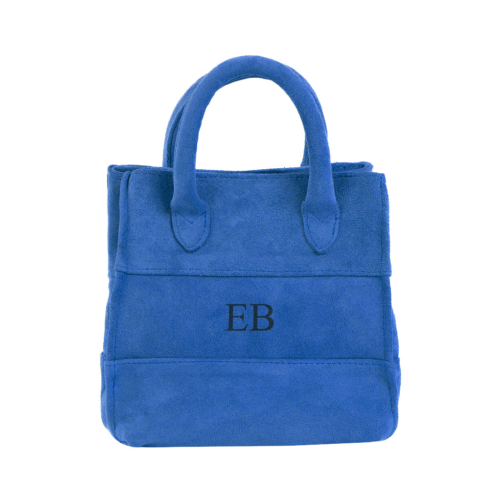 Emmy Boo Suede Panarea Top Handle Bag