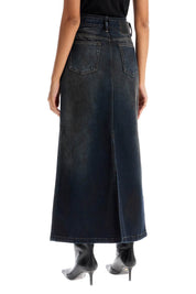 Acne Studios maxi denim skirt with waist strap