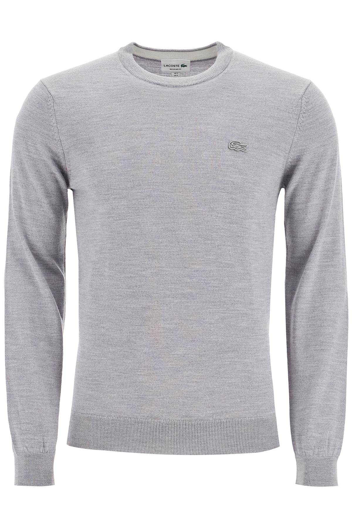 Lacoste wool crewneck pullover