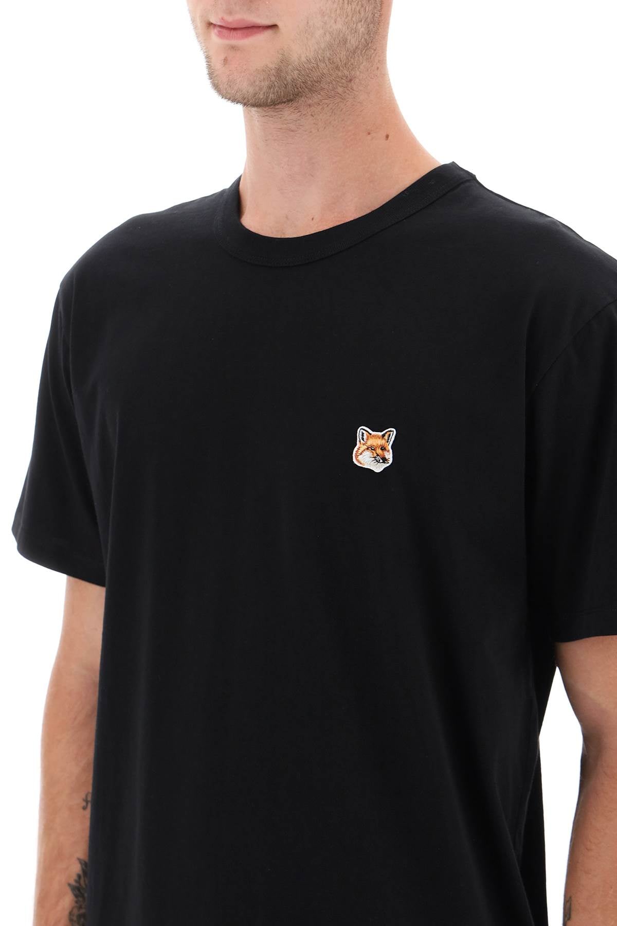 Maison Kitsune fox head t-shirt