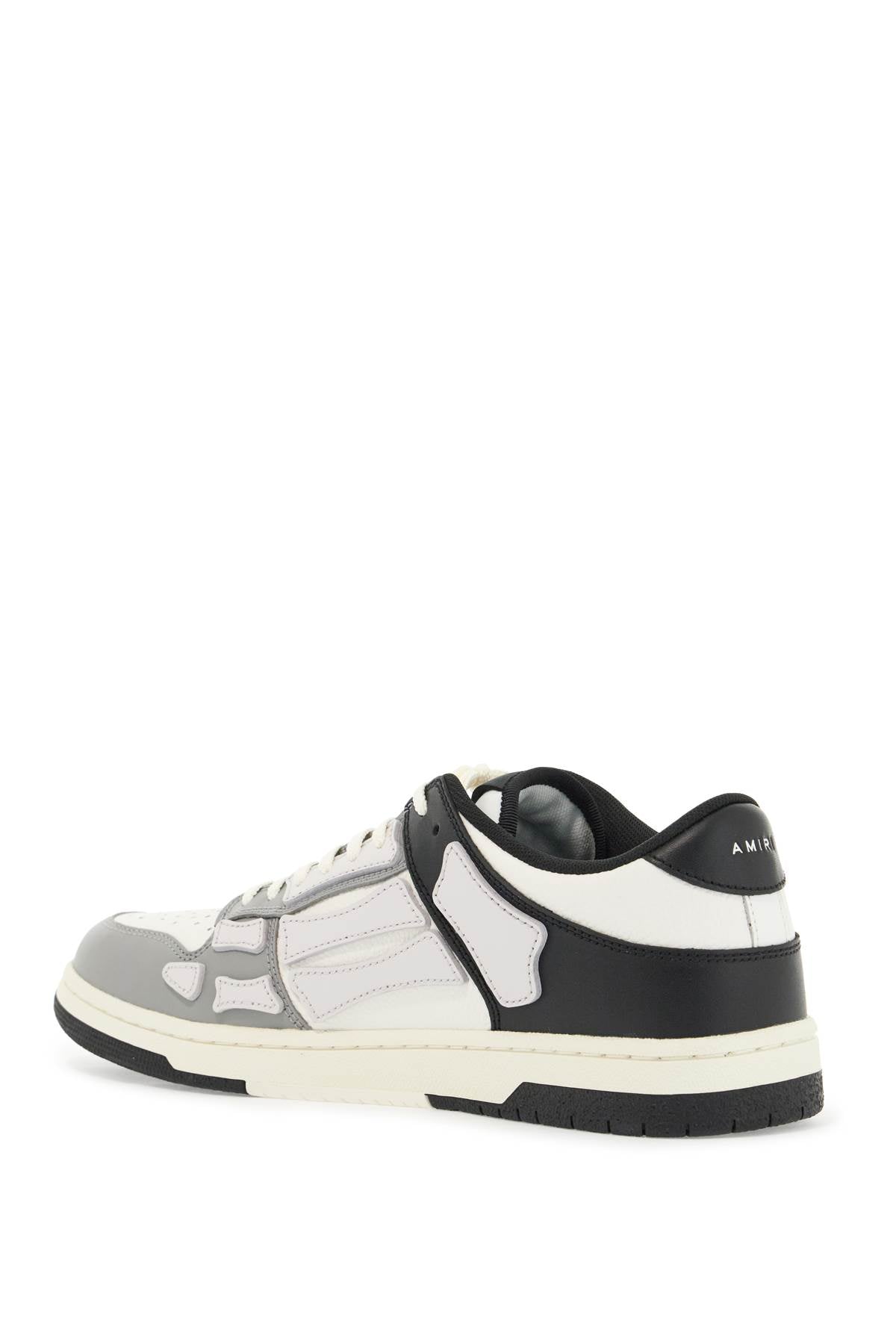 Amiri Amiri two-tone skel top low sneakers