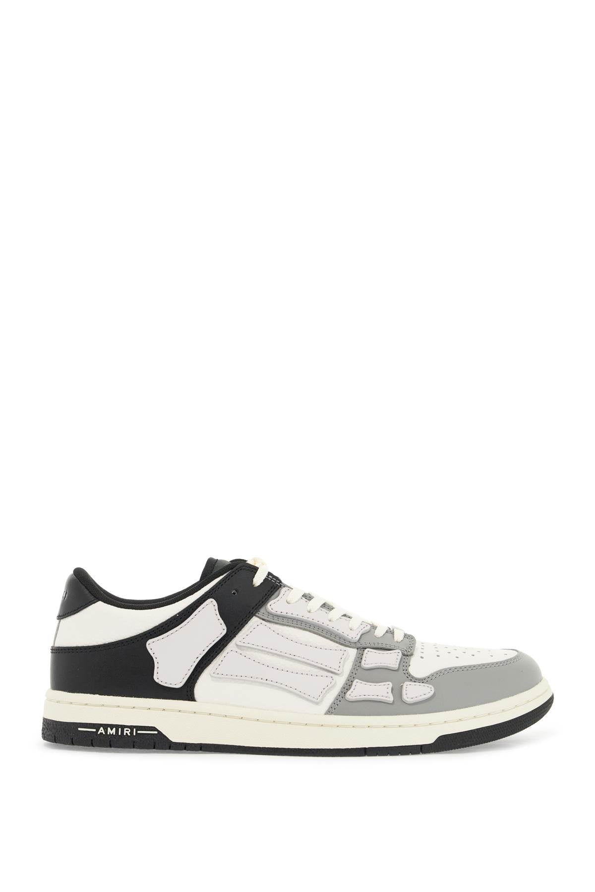 Amiri Amiri two-tone skel top low sneakers