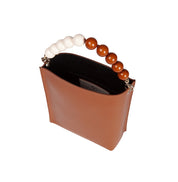 Zoe Mini Jeweled Two-Tone Calfskin Bag by Roberta Gandolfi