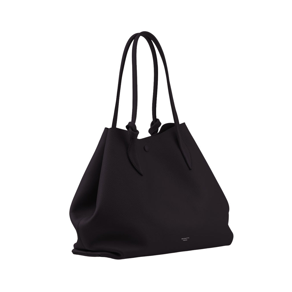 Pugnetti Parma Calfskin Bell Large Tote - Italian Craftsmanship