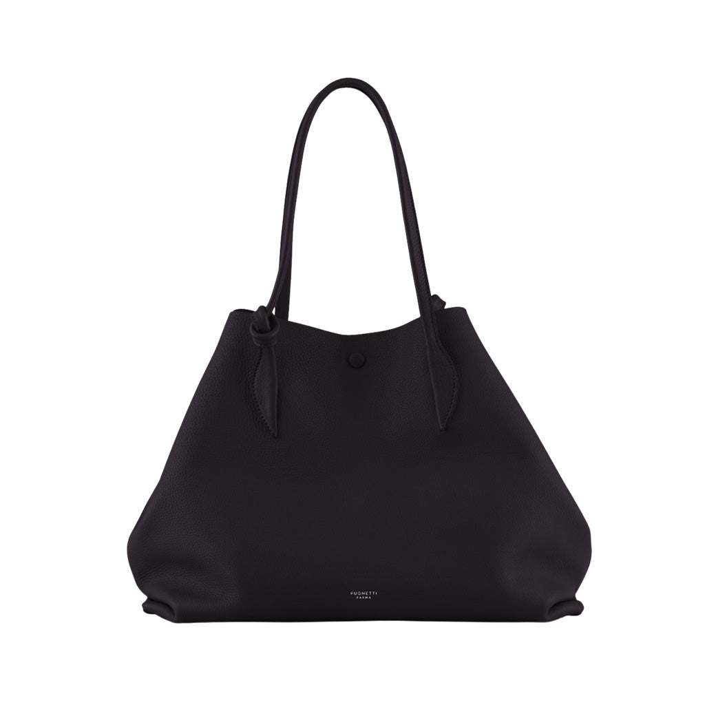 Pugnetti Parma Calfskin Bell Large Tote - Italian Craftsmanship