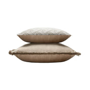 Lo Decor Rock Collection Geometric Cushion - Beige
