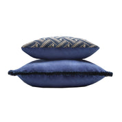 Lo Decor Rock Collection Artisan Blue Cushion