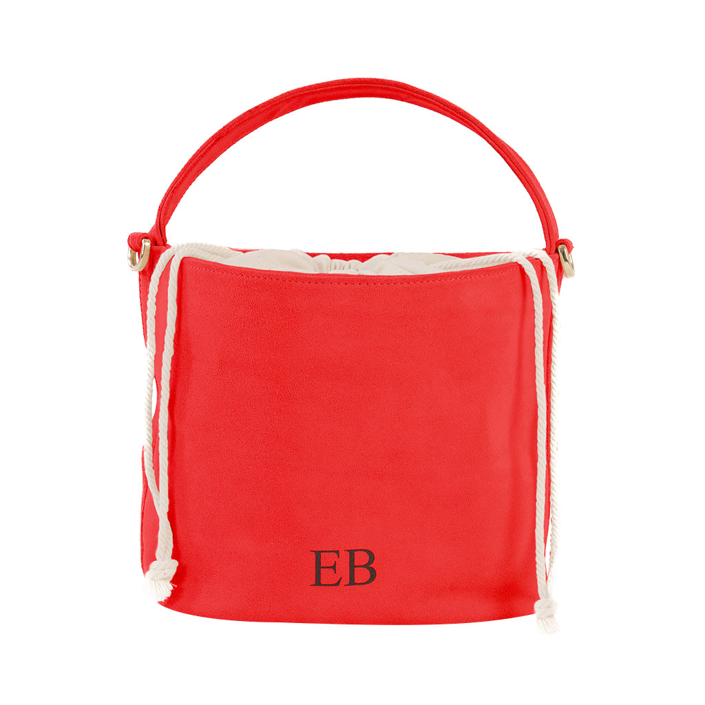 Emmy Boo Siracusa Suede Bucket Bag