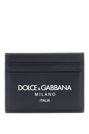 Dolce & Gabbana logo leather cardholder