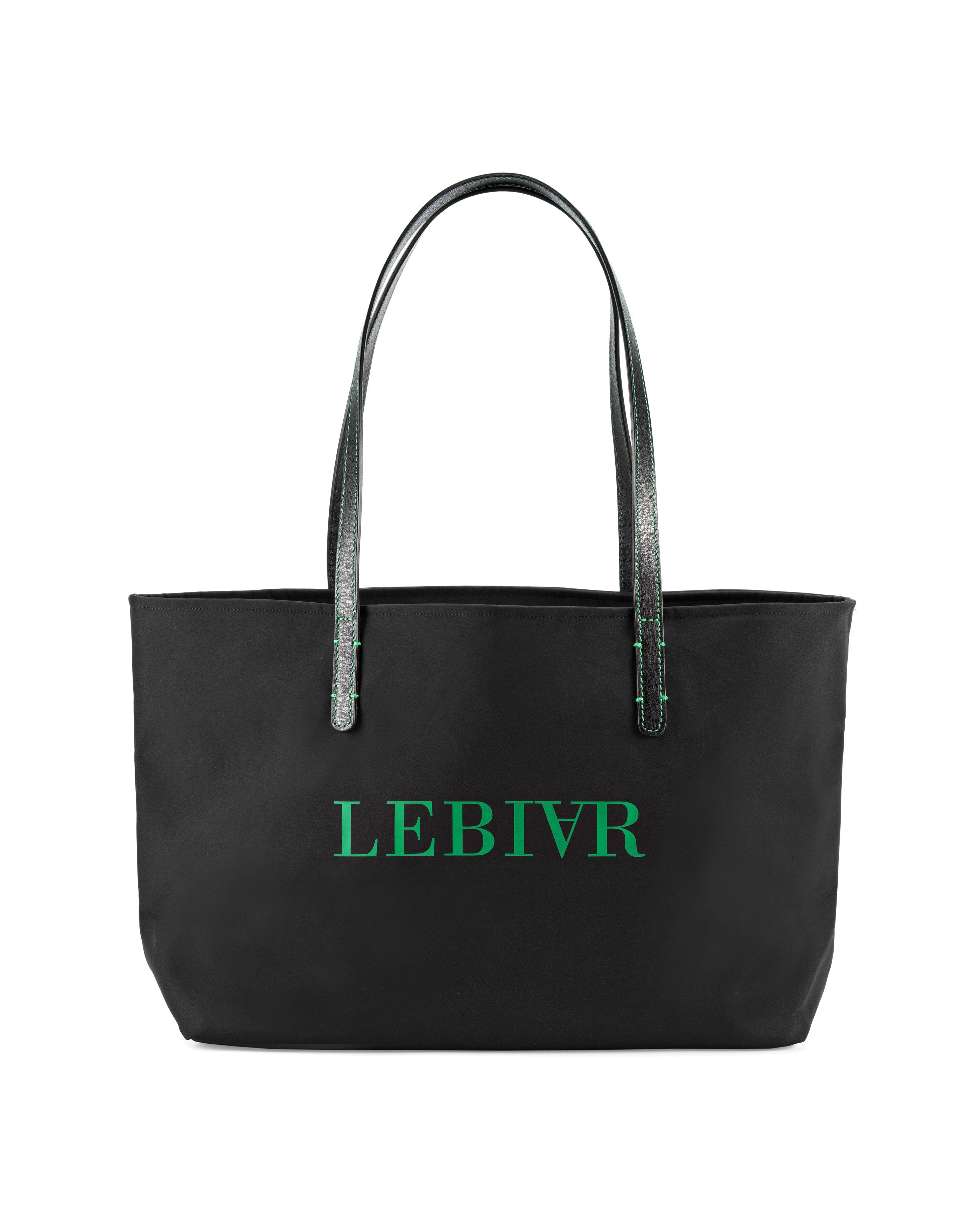 Lebiarin Sofi Black Nylon Shoulder Bag