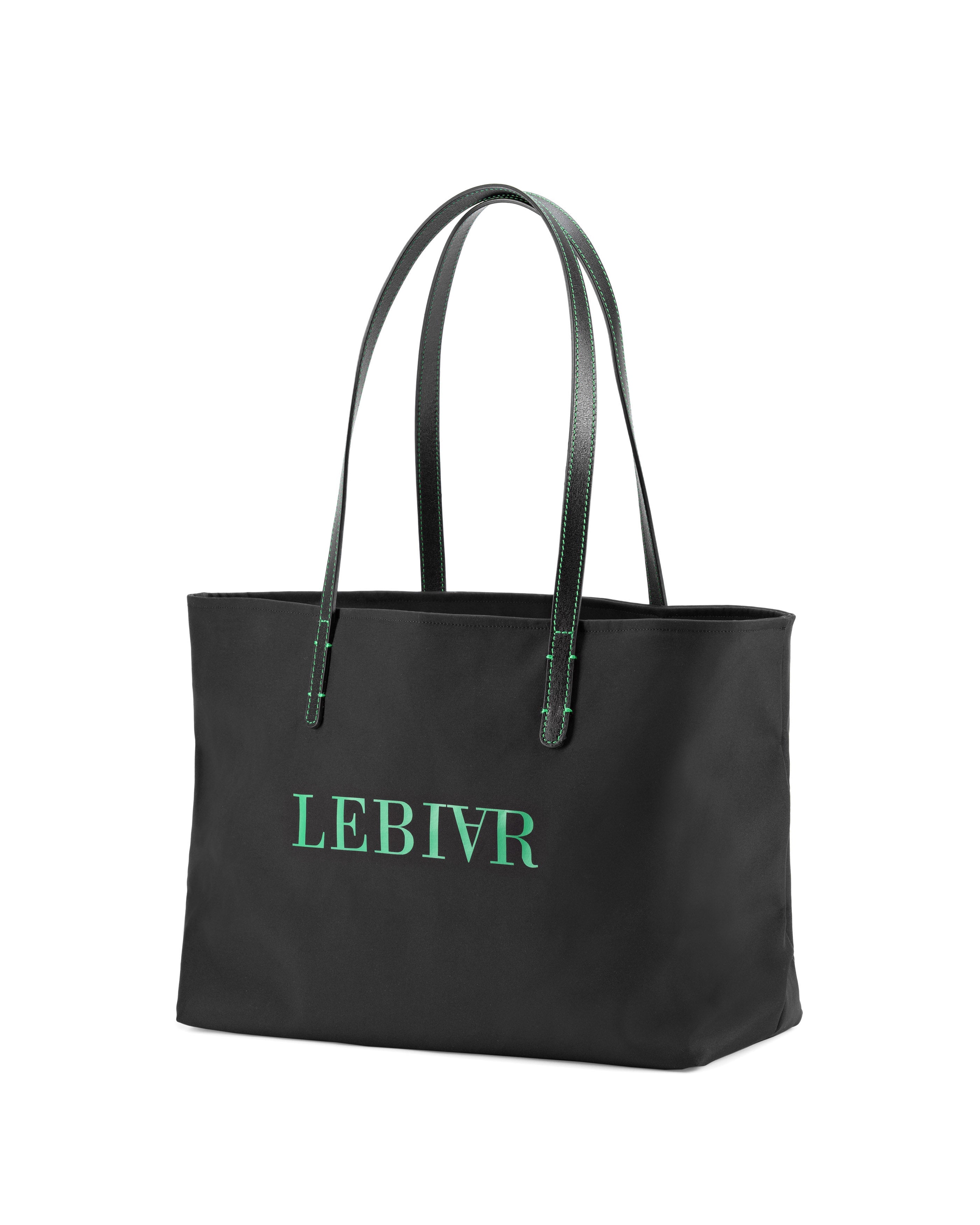 Lebiarin Sofi Black Nylon Shoulder Bag