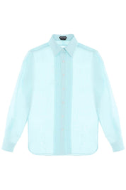 Tom Ford silk shirt with plastron