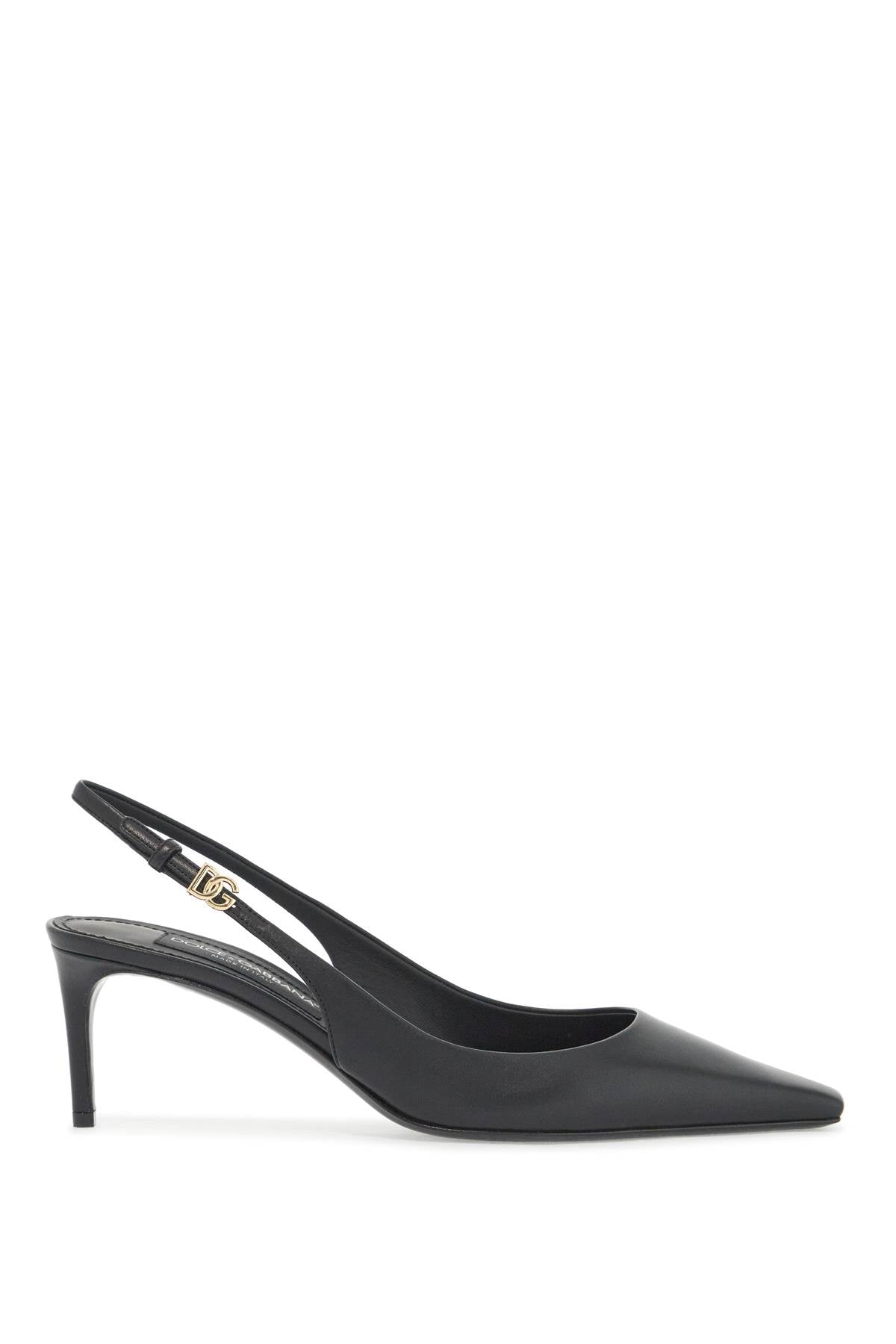 Dolce & Gabbana nappa slingback décol