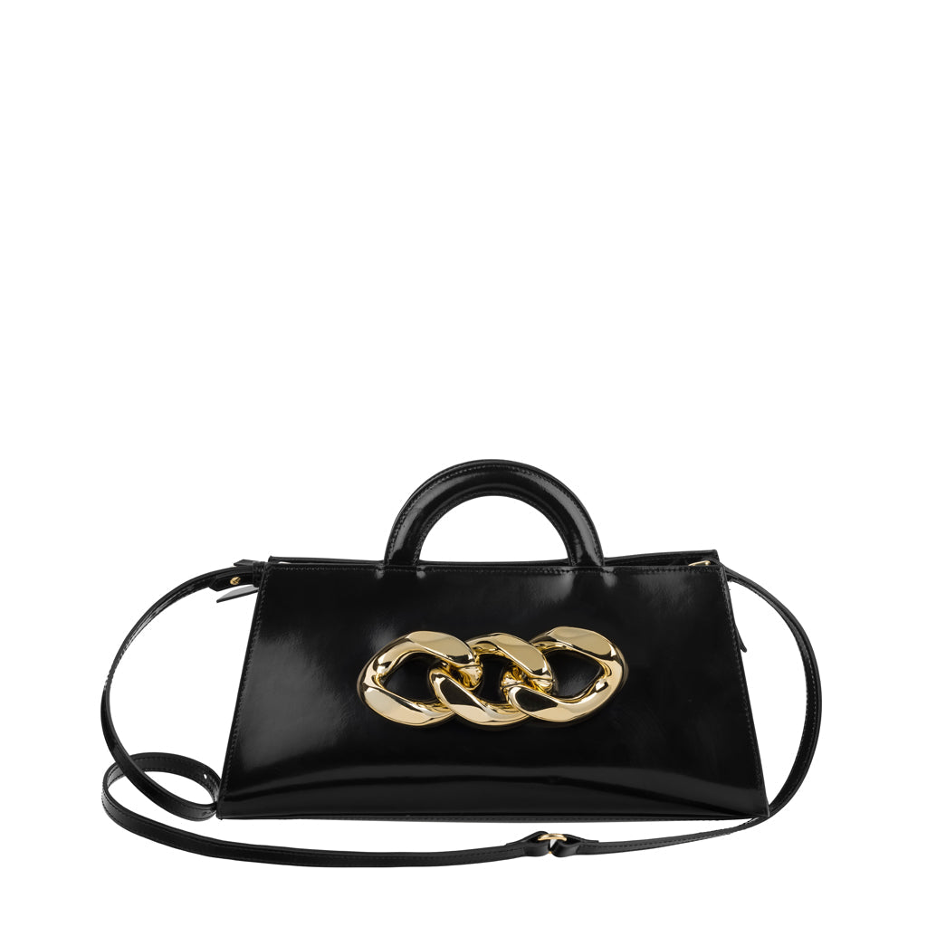 Claudia Firenze Brushed Calfskin Top Handle Bag - Italian Elegance