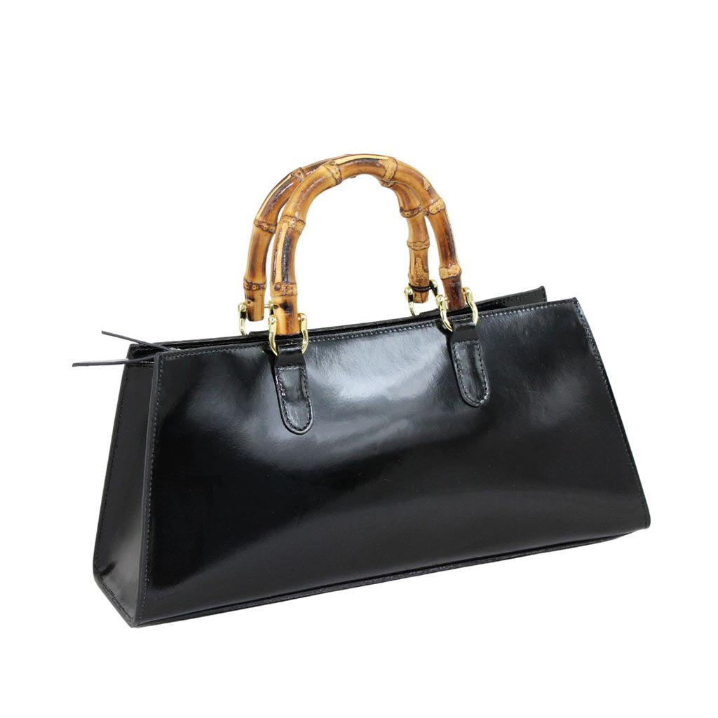 Claudia Firenze Celestina Calfskin Top Handle Bag - Italian Leather Elegance