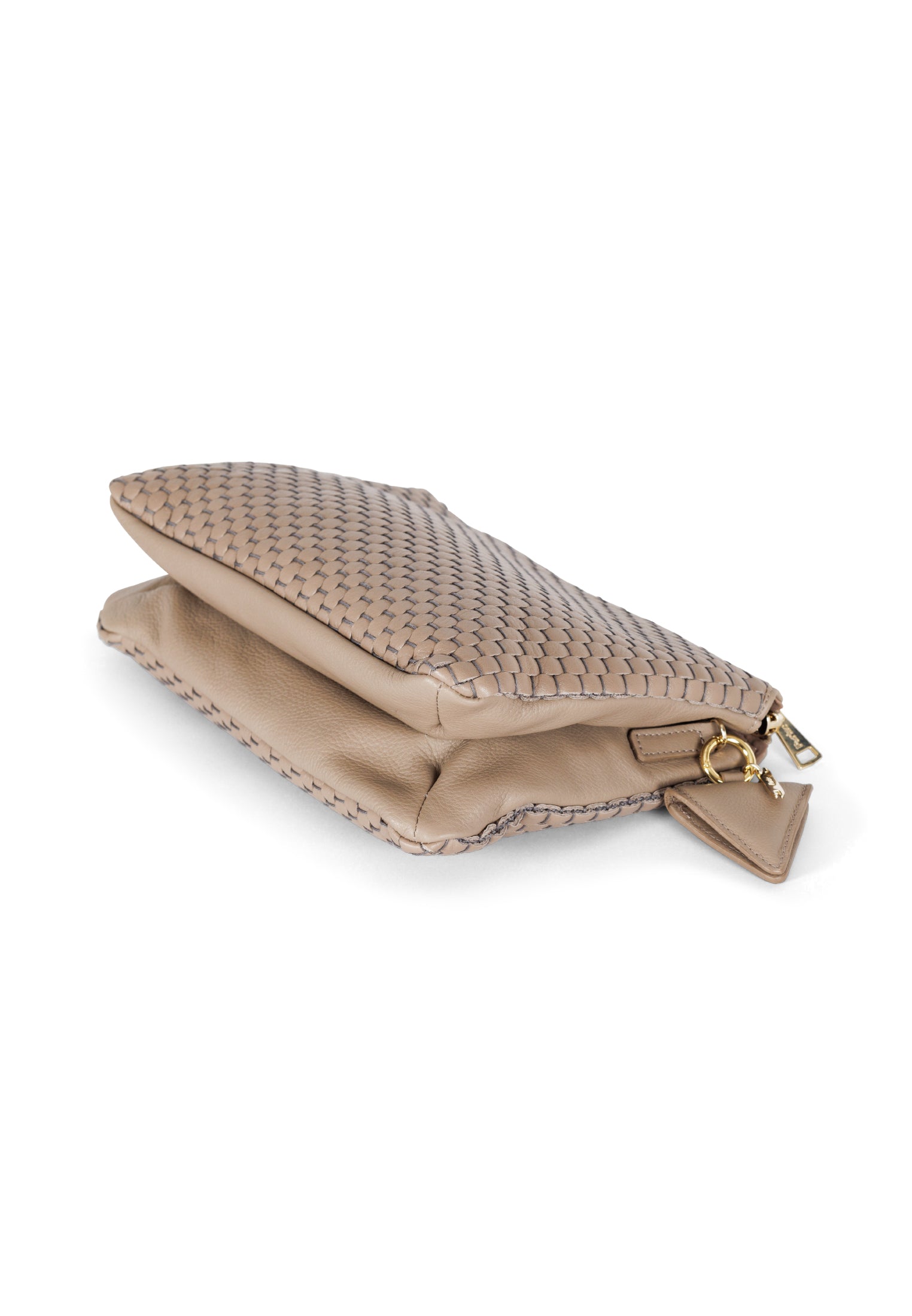 Parise Venetian Woven Leather Crossbody