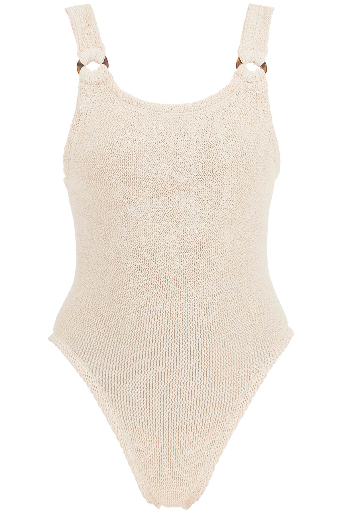 Hunza G. full-body domino swimsuit