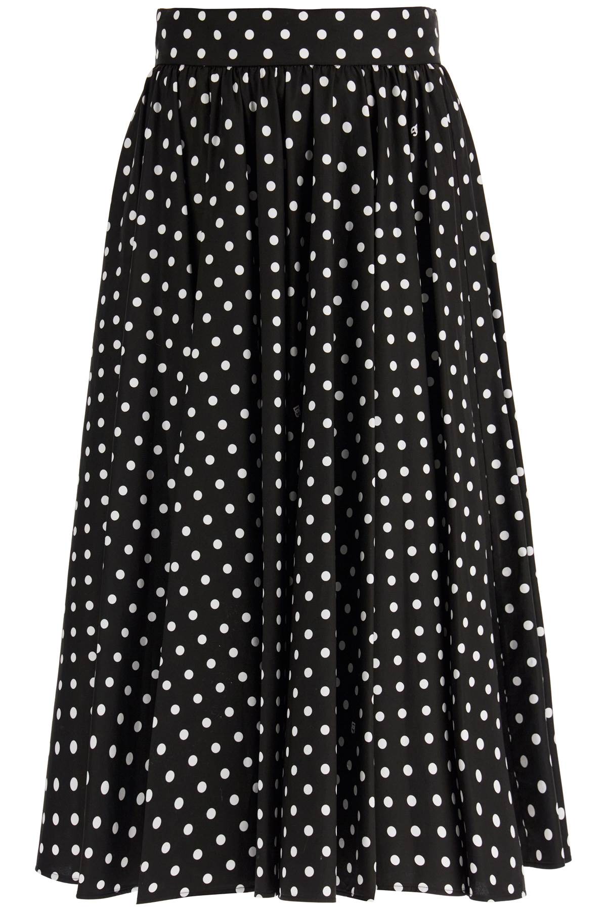 Dolce & Gabbana 'polka dot printed midi skirt with