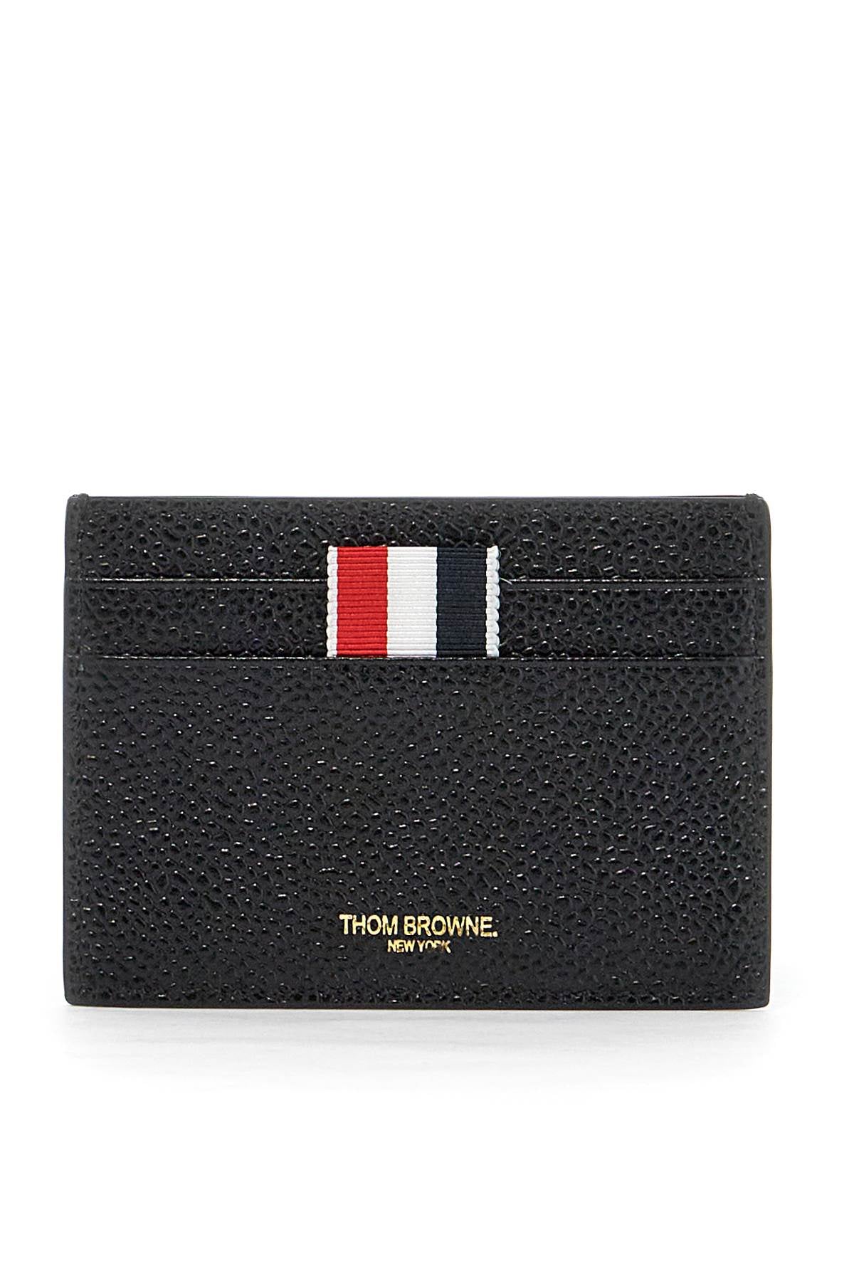 Thom Browne grain leather cardholder