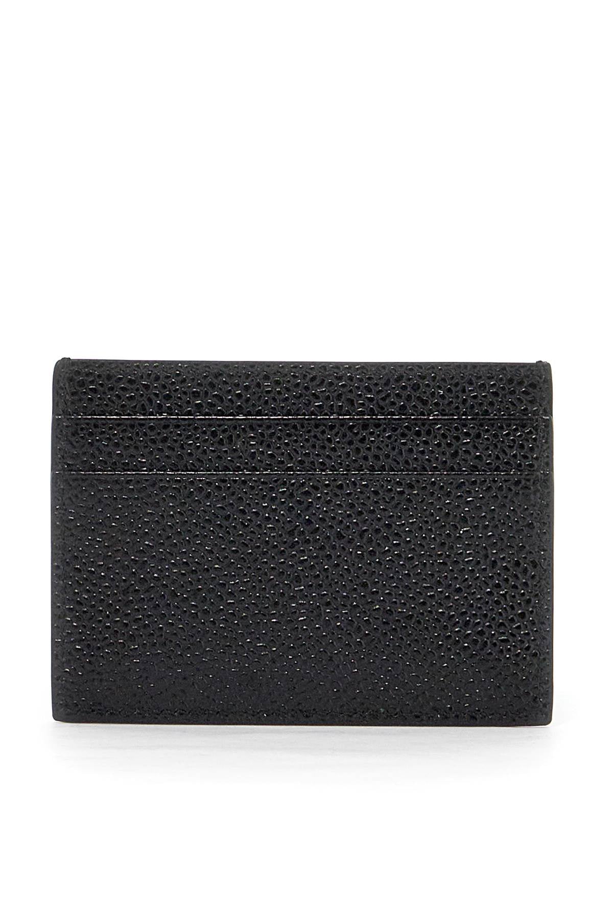 Thom Browne grain leather cardholder