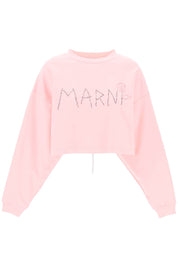 Marni "organic cotton sweatshirt with hand-embroid