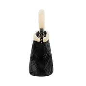 Claudia Firenze Evo Estella Calfskin Top Handle Bag - Italian Craftsmanship