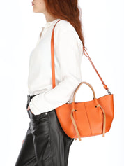 GIULIA Mini Italian Calf Leather Top Handle Bag by Visona'