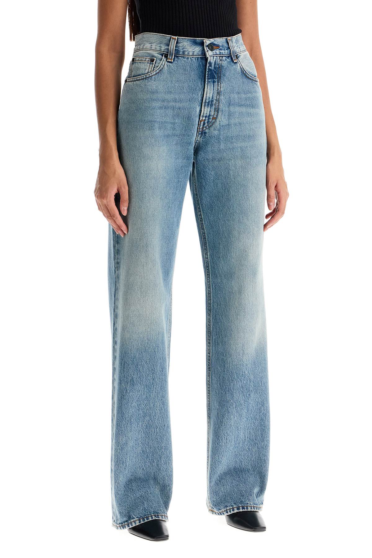 Haikure "korean straight-cut jeans