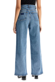 Ganni stretch denim andi jeans in italian