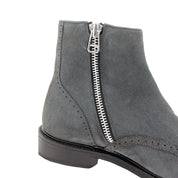 Daniele Suede Brogue Ankle Boot