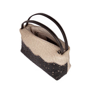 Giulia Geometric Lace Top Handle Bag