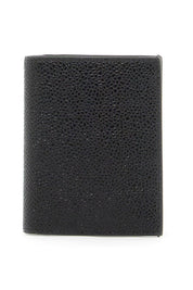 Thom Browne "bifold hammered leather card holder"