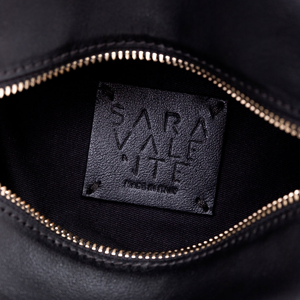 Sara Valente Mini Scrigno Calfskin Top Handle Bag - Italian Nappa Leather