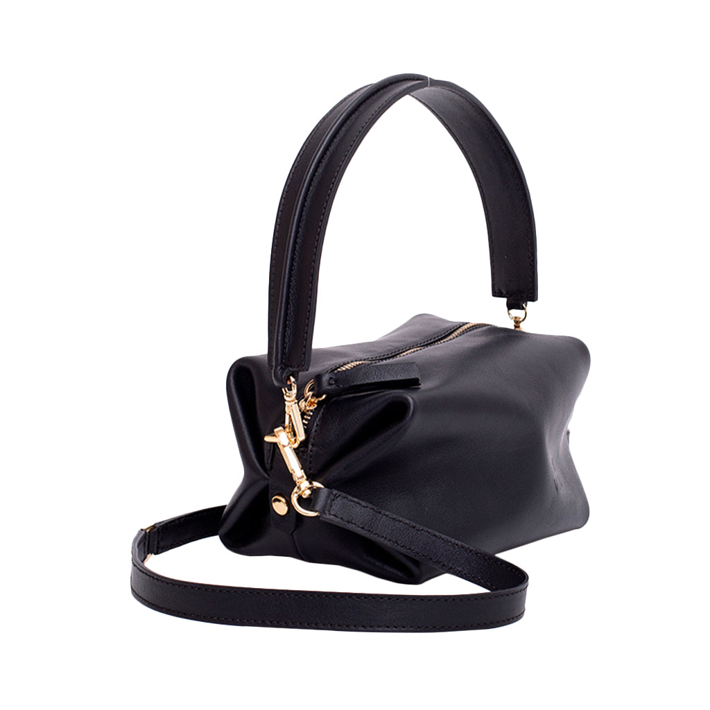 Sara Valente Mini Scrigno Calfskin Top Handle Bag - Italian Nappa Leather