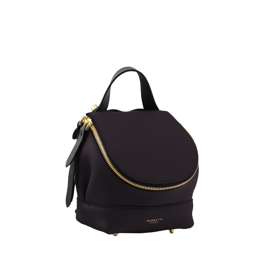 Minut Gold Italian Calfskin Convertible Backpack