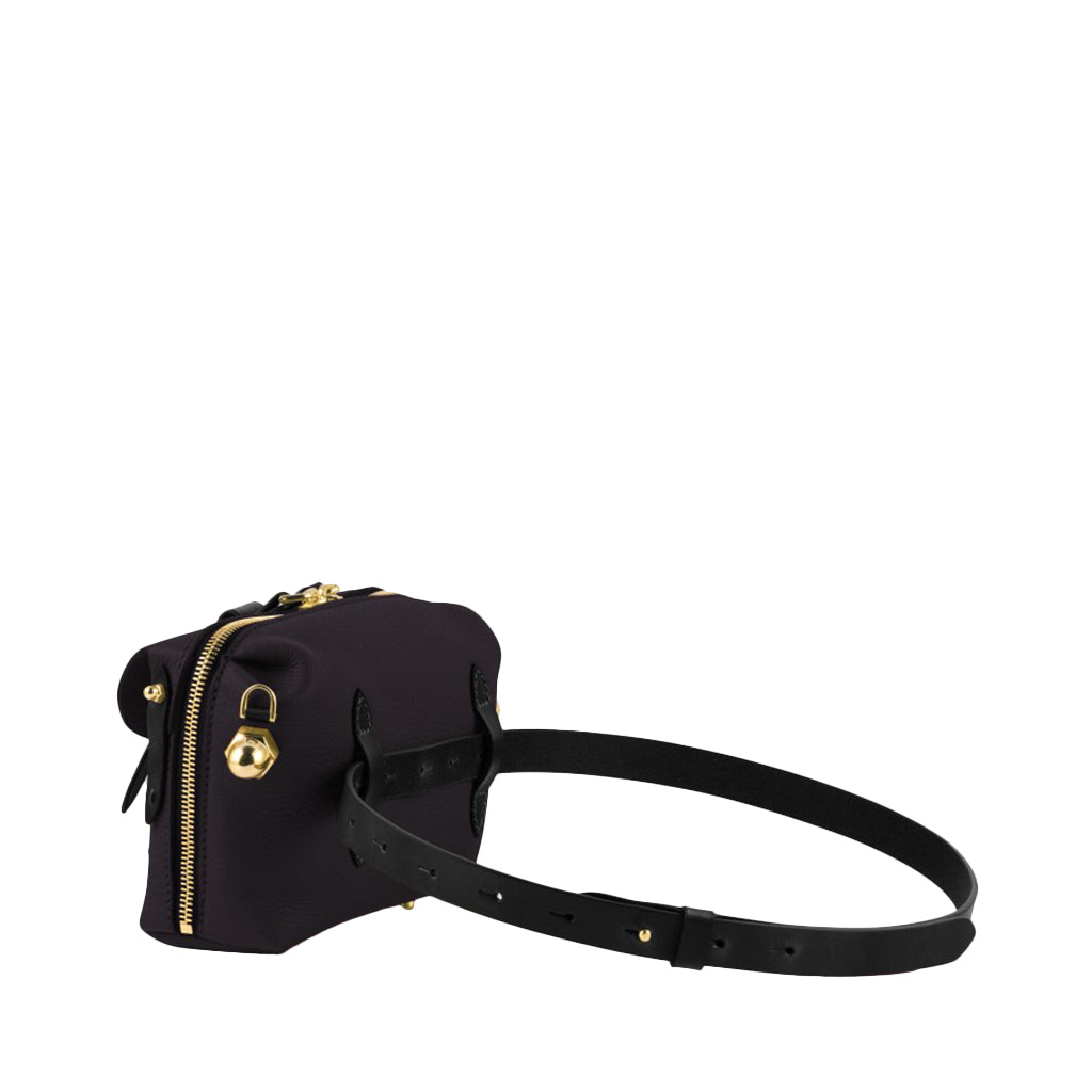 Pugnetti Parma MLIFT GOLD Calfskin Crossbody Belt Bag