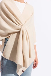 Firenze Luxe Cashmere Poncho by Curling Collection