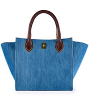 Sophie Denim Blue Crossbody Bag