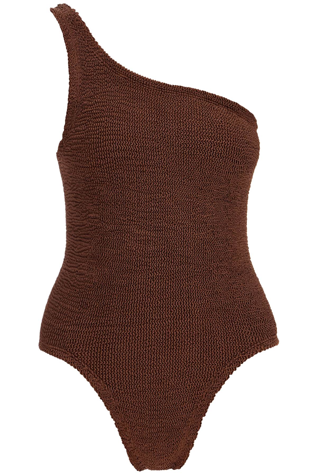 Hunza G. nancy one-shoulder swimsuit