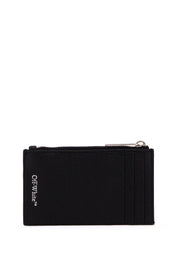 Off-White leather diag card holder