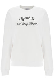 Off-White crewneck sweatshirt with